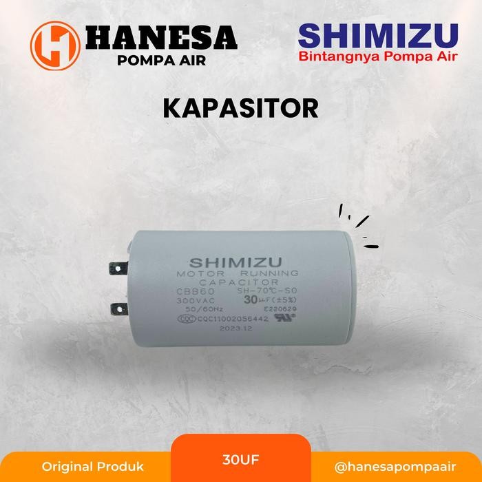 KAPASITOR SHIMIZU 30 UF / SHIMIZU CAPACITOR 30 UF