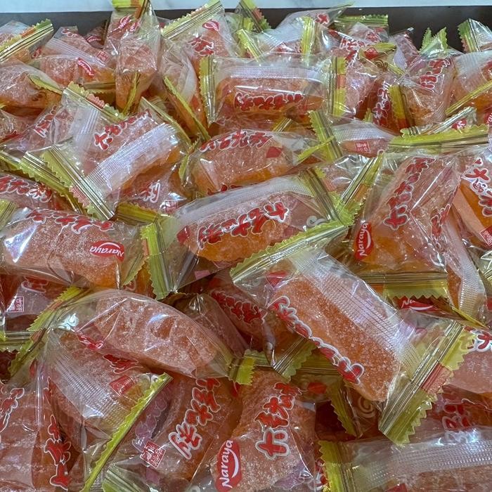 

Permen Jelly Jeruk Manisan jelly Jeruk Naraya Halal Oleh Oleh Haji dan Umrah Food