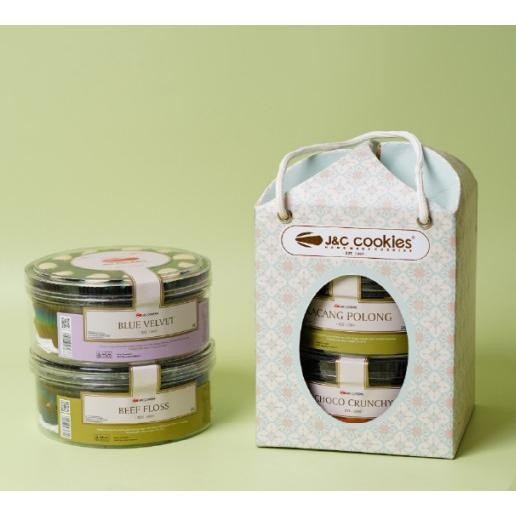 

Hampers Paket Kue Kering Lebaran JNC J &C Cookies