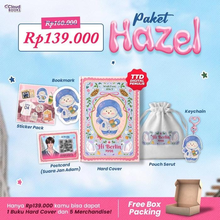 

Ready Buku Novel Hi Berlin 1998 - Cloudbook - Bumi Fiksi