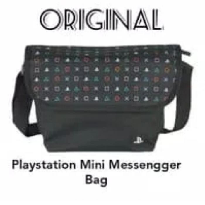 Banyak Dicari Playstation Mini Messengger Bag/Tas Official Playstation/Ps