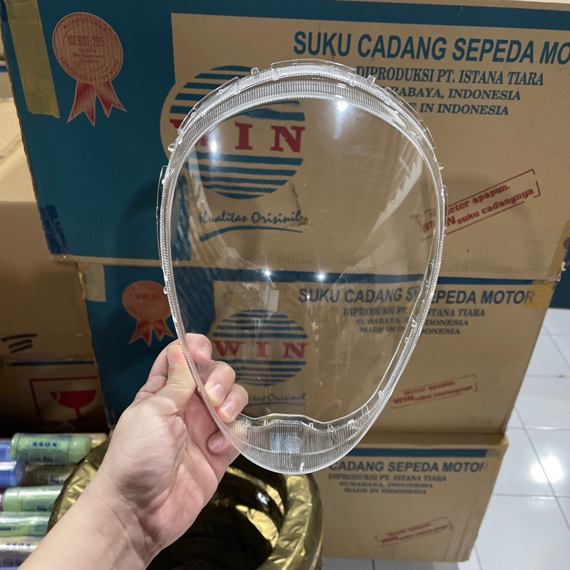Mika Kaca Lampu Depan Honda scoopy Narita - variasi anp