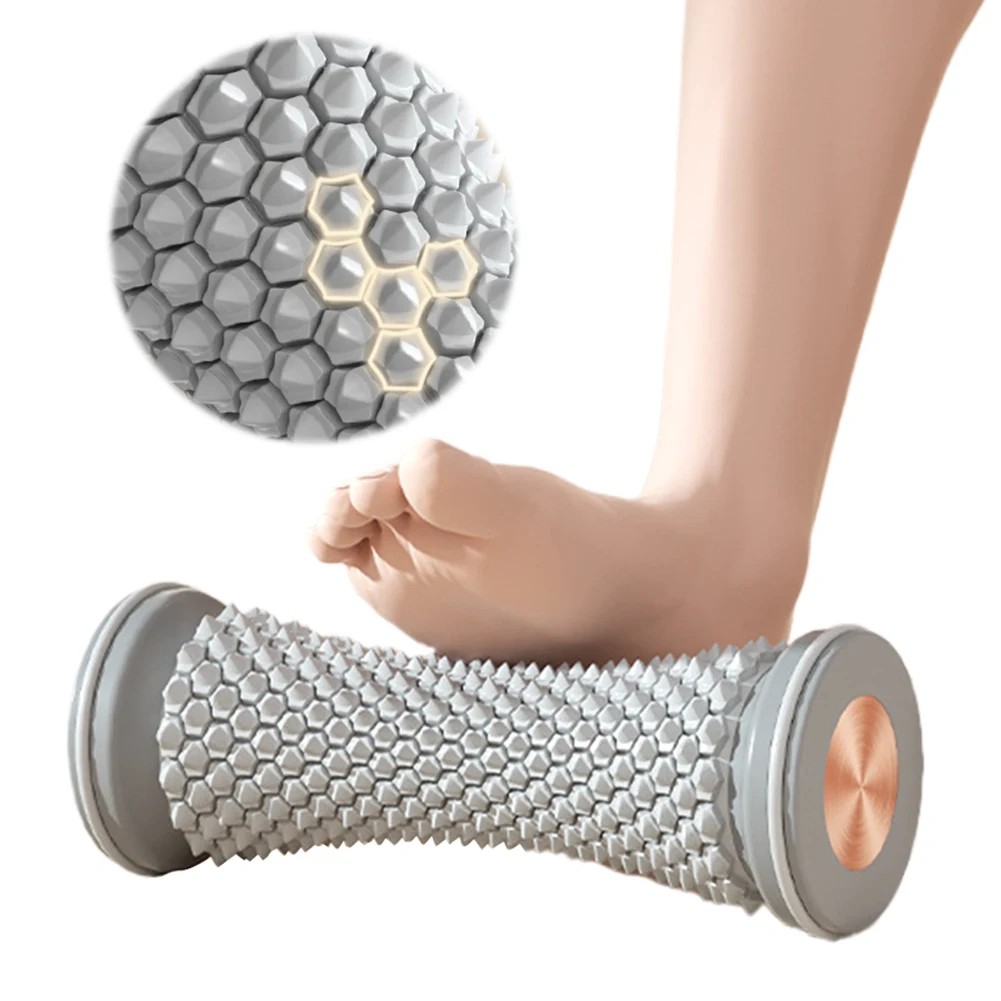 

Foot Massage Roller Ergonomic Yoga Plantar Foot Roller Multifunctional Reflexology Foot Massager for