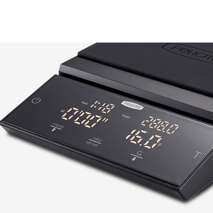 

Incline Drip Coffee Scale With Timer Bluetooth Smart Espresso Electronic Coffee Scale Waterproof