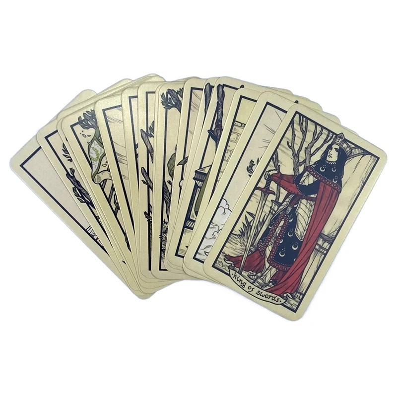 

78pcs Fyodor Pavlov Tarot Oracle Tarot Psychic Card Fortune Telling Divination Tarot Card
