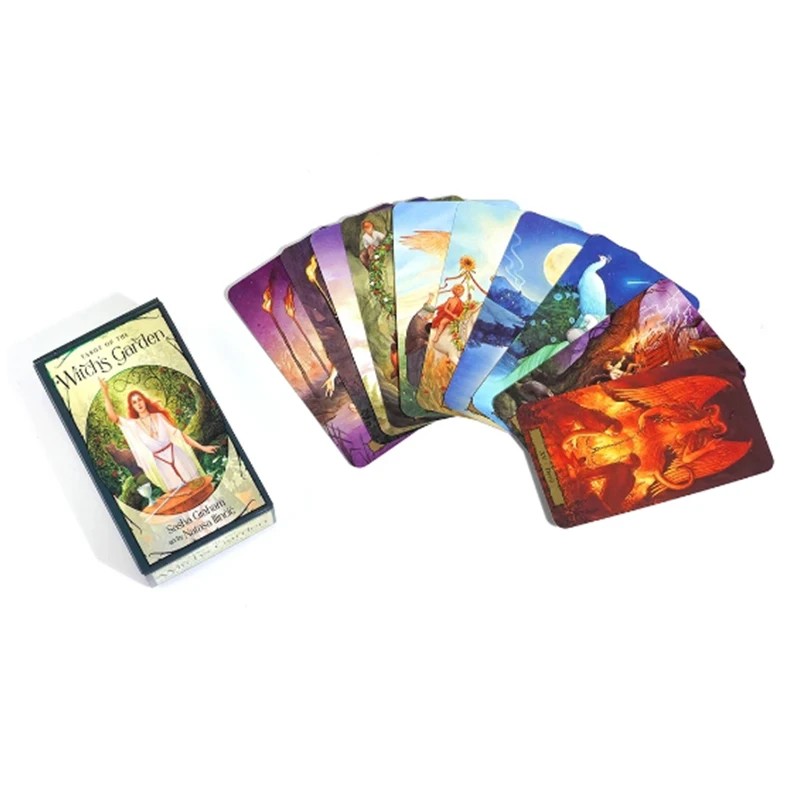 

New Tarot of the Witch's Garde Manifestation and Magic Await You in the Witch's Garden Unlock the