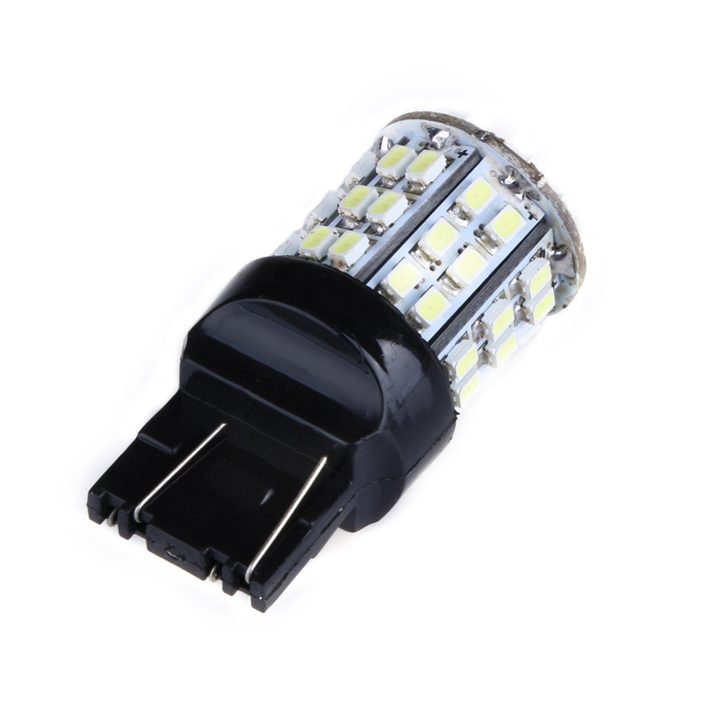 

2pcs T20 W21W 7443 7440 LED 64-SMD 1206 Tail Stop Brake Light Bulb Lamp Automobile Running Brake