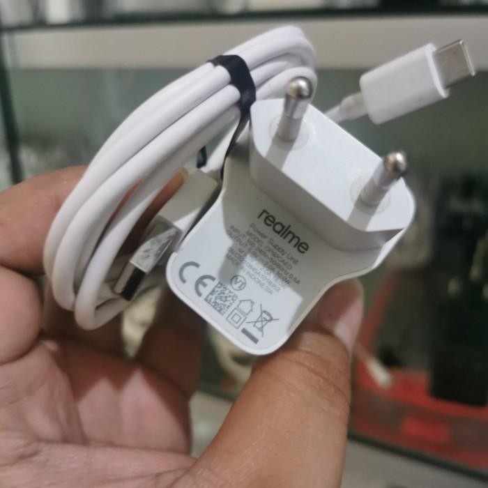 Charger Realme 8i 18watt Copotan Bekas kabel kode i ori Original 1000%