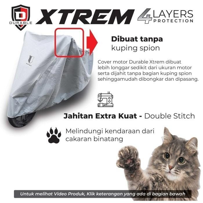 Honda PCX 160 2022 Cover Motor Durable Xtrem Sarung Motor Outdoor