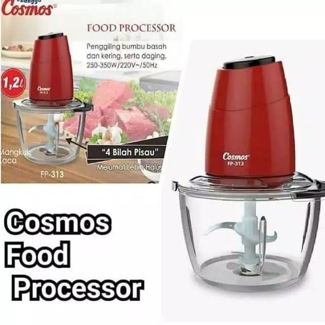 Allthebest FOOD PROCESSOR CHOPPER COSMOS 1.2L FP-313-PELUMAT DAGING