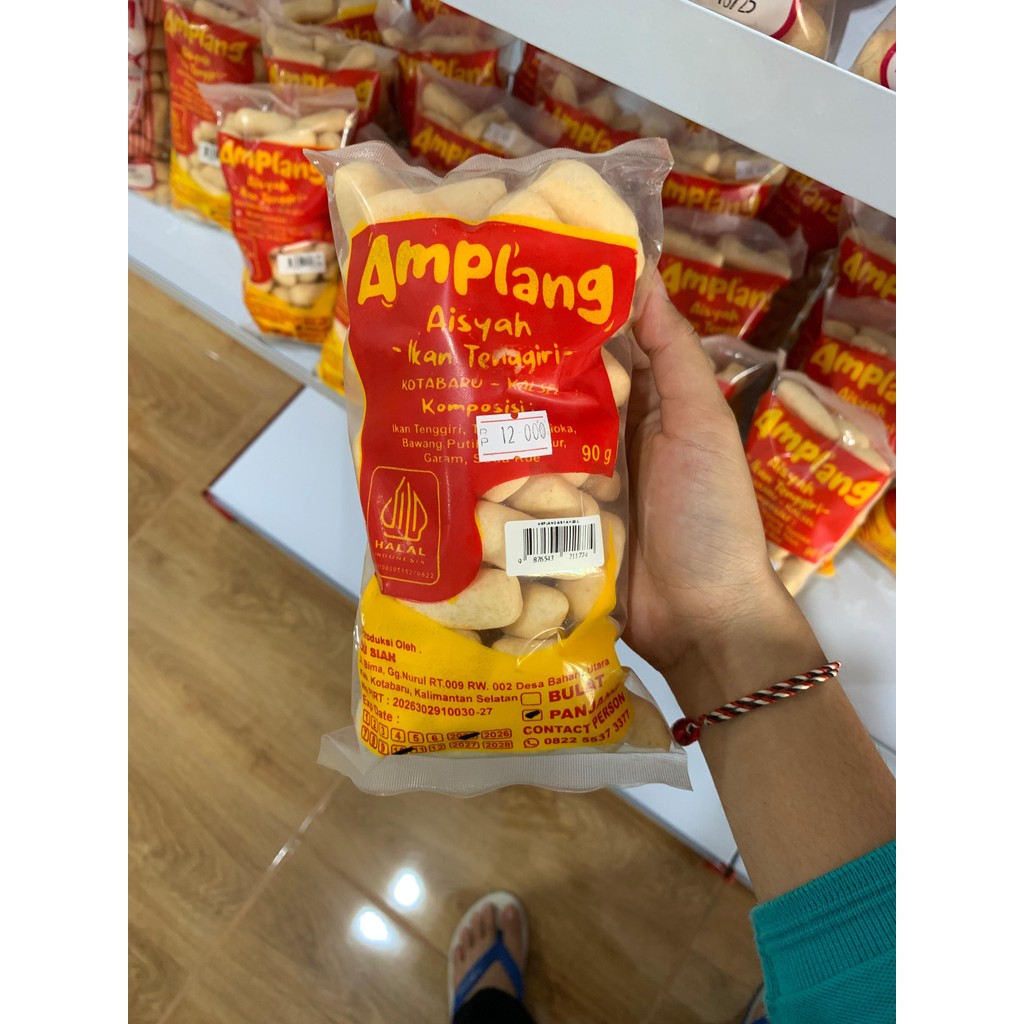 

Amplang AISYAH 90g – Kerupuk Ikan Gurih Khas Kalimantan