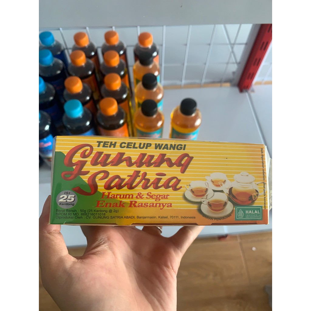 

GUNUNG SATRIA TEH CELUP WANGI 50G