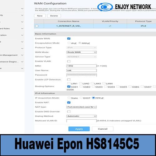 (Allthebest) Huawei Epon HS8145C5