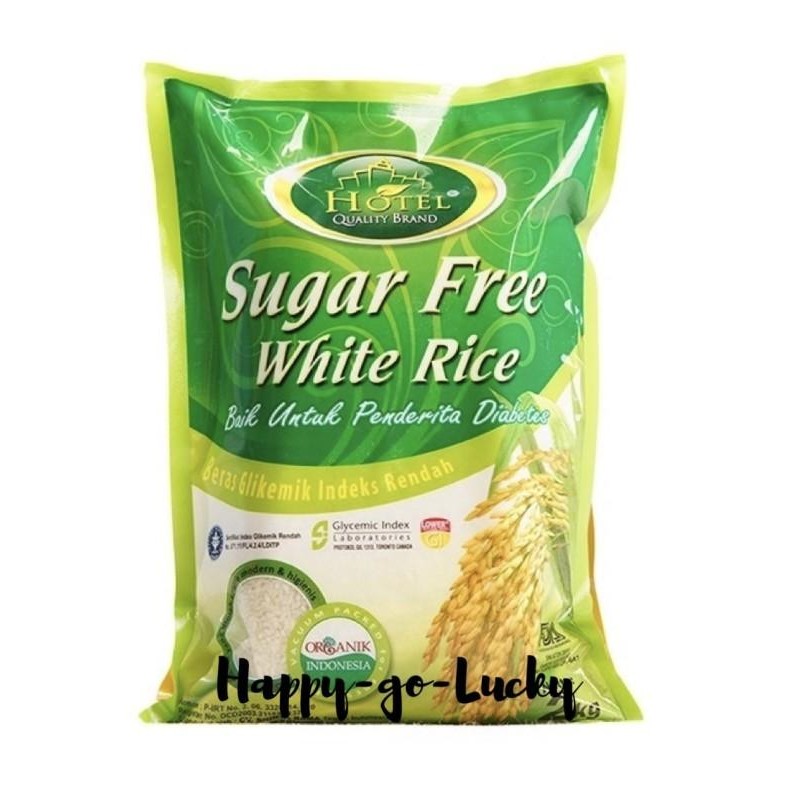 

(Allthebest) Beras Organik Sugar Free White Rice Hotel Bebas Gula 2 kg Diabetes