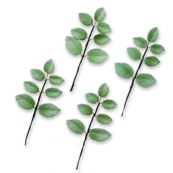 

(Allthebest) Gumpaste hiasan kue daun rangkai 7