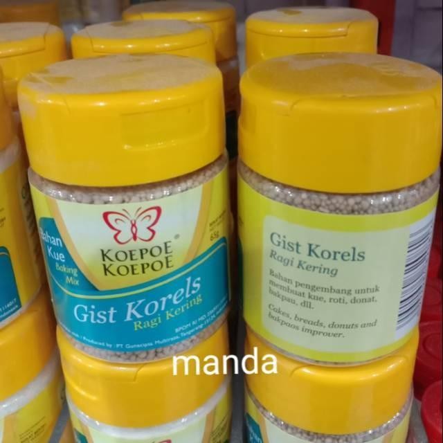 

(Allthebest) Koepoe Gist Korels ragi instant pengembang adonan roti donat bakpao
