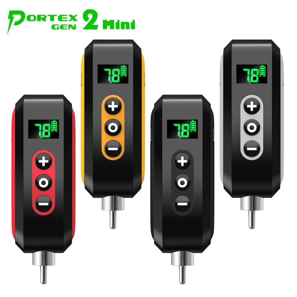 Ez Portex Gen2 Mini Wireless Tattoo Power Supply Tattoo Pen Machine Battery Power Pack Rca Connector