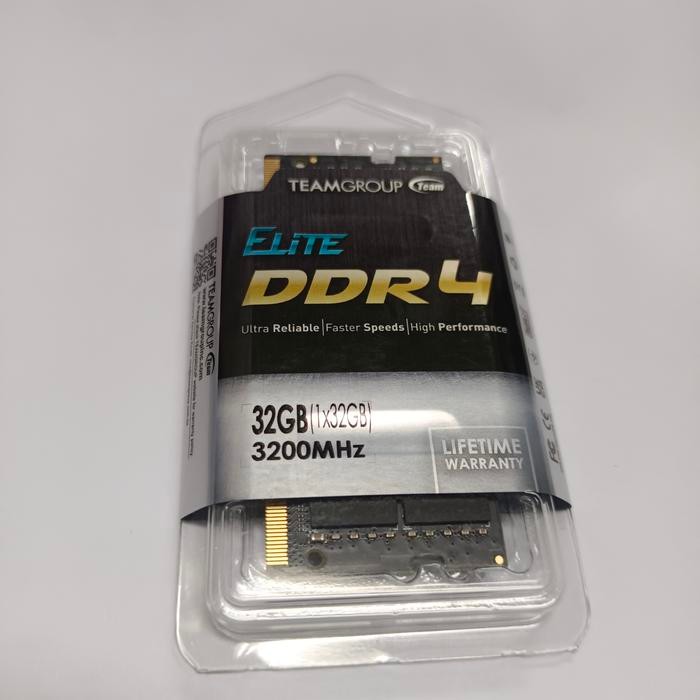 Ram Notebook Team Elite So-Dimm 32Gb Ddr4 3200Mhz