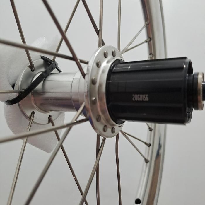 wheelset silverock 16 349 v ke vke hub silverock not alo deca
