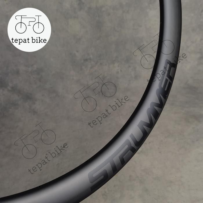 Velg Rims Strummer Aeroflow D40 Carbon 700c 24H Roadbike Disc ke Tubeless / Rims Carbon 700c fil