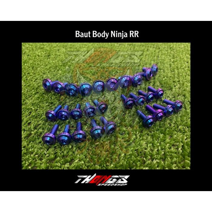 Baut set titanium body ninja RR