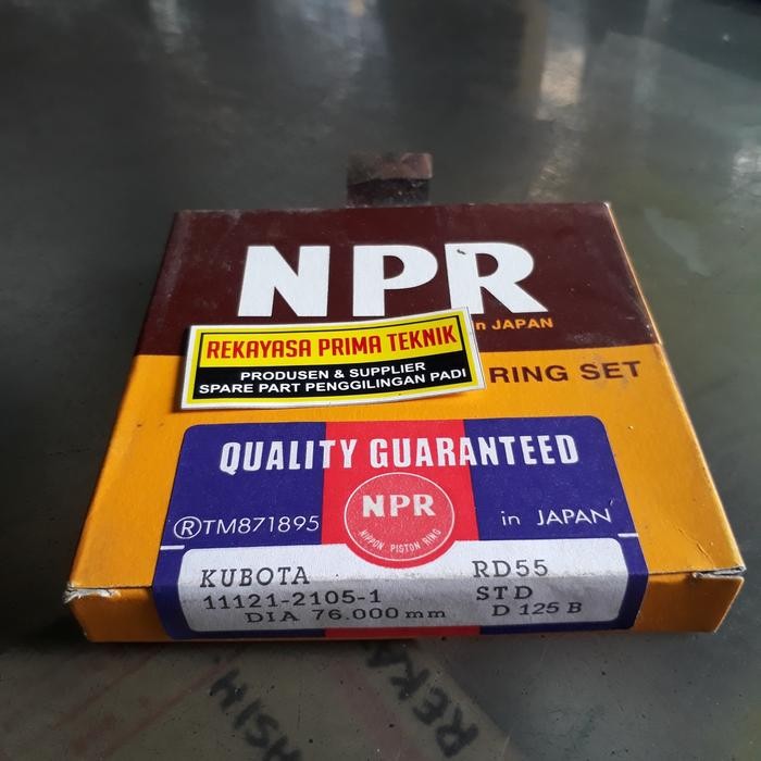 Termantab] RD55 RING PISTON 76 MM KUBOTA RD 55