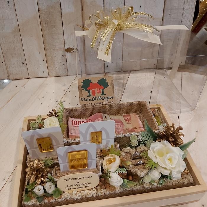 kotak mahar uang cincin dan LM 2