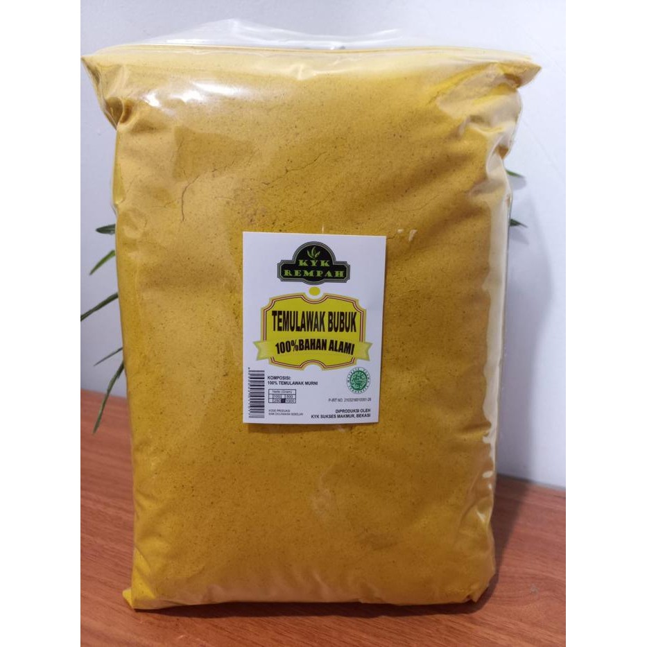 

Temulawak Bubuk [1 Kg] Organik Jamu Serbuk