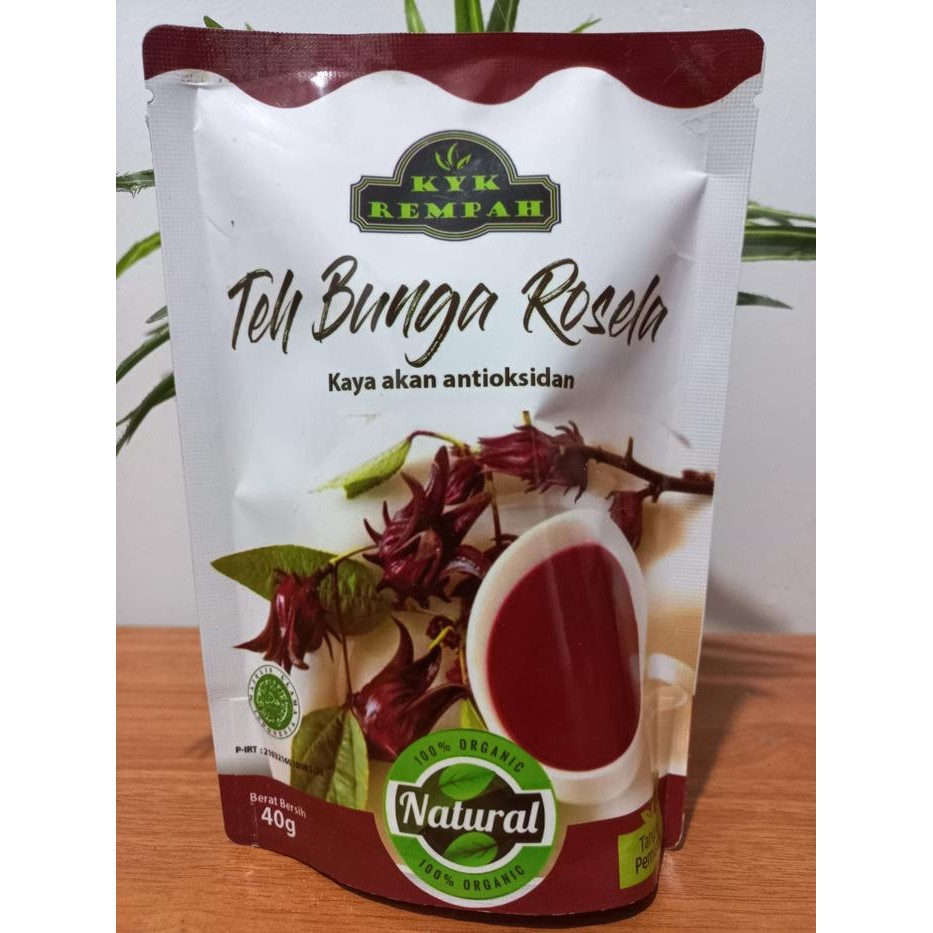 

Teh Bunga Rosela / Teh Seduh Rosela Organik Tea Toples