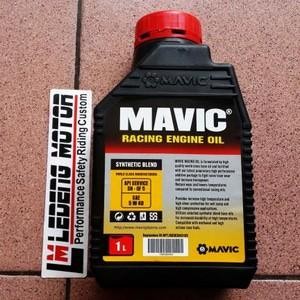 (Allthebest) Oli Mavic Racing Sae 5w40 SN/GF S Motor Sport Balap 1 Liter