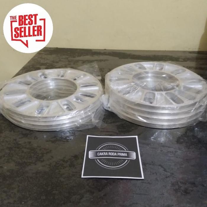 (Allthebest) 4 PCS Spicer 8/5mm Velg Roda Mobil SPACER untuk 4/5 lobang