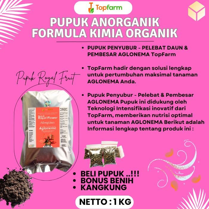 Pupuk Bunga Aglenema - Pupuk Serbuk Aglonema / Pupuk Penyubur & Pelebat Tanaman Hias Aglonema