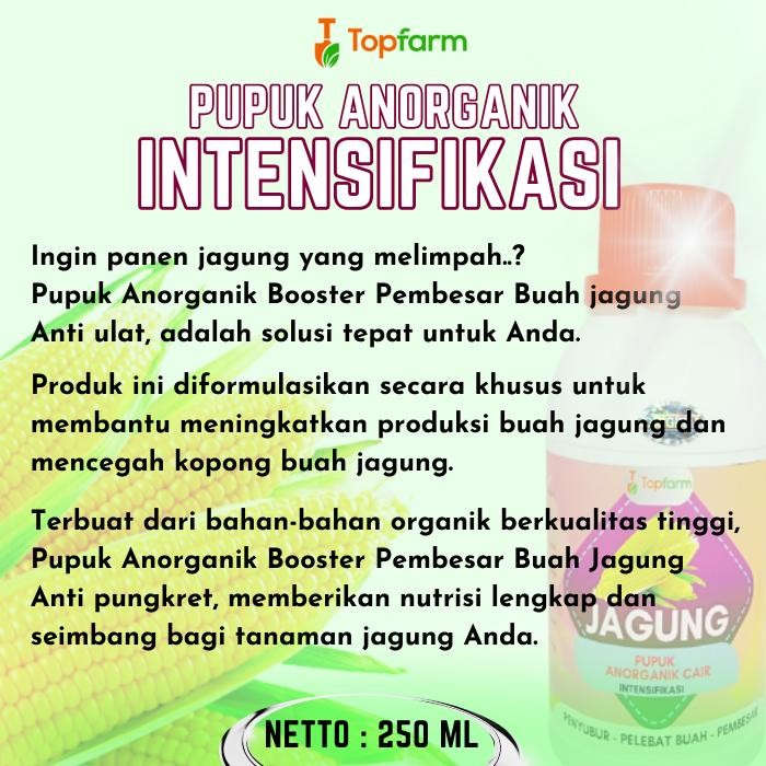 Pupuk Jagung Terbaik / Booster Jagung / Pupuk Pembesar Jagung / Pupuk Penyubur Tanaman Jagung /