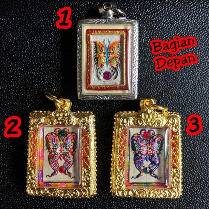 Terlaris Thailand Liontin Keberuntungan King of Butterfly Bless Kruba Krissana