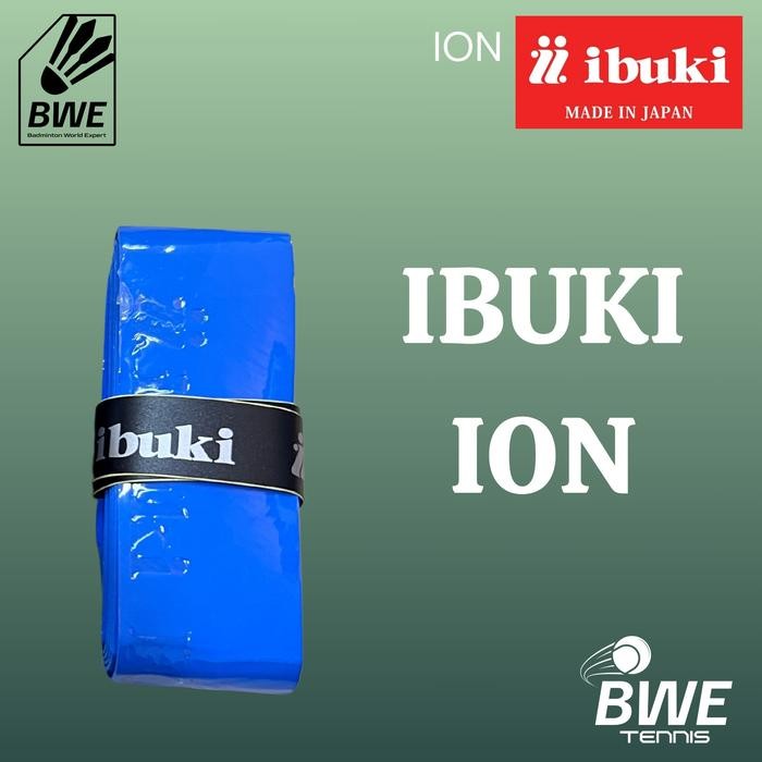 Promo Grip Ibuki Ion - Grip Badminton Tennis Bulutangkis Tenis Lapangan 100% Original Tbk