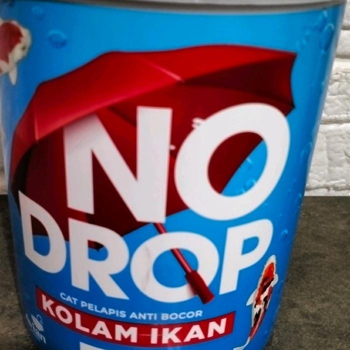 NO DROP CAT KOLAM IKAN 1KG,NO DROP KOLAM IKAN 1KG PAINT