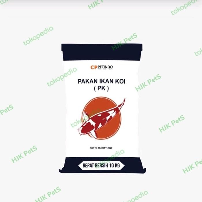 PAKAN PELET IKAN KOI PK 10KG 10 KG MAKANAN IKAN HIAS BAGUS MURAH