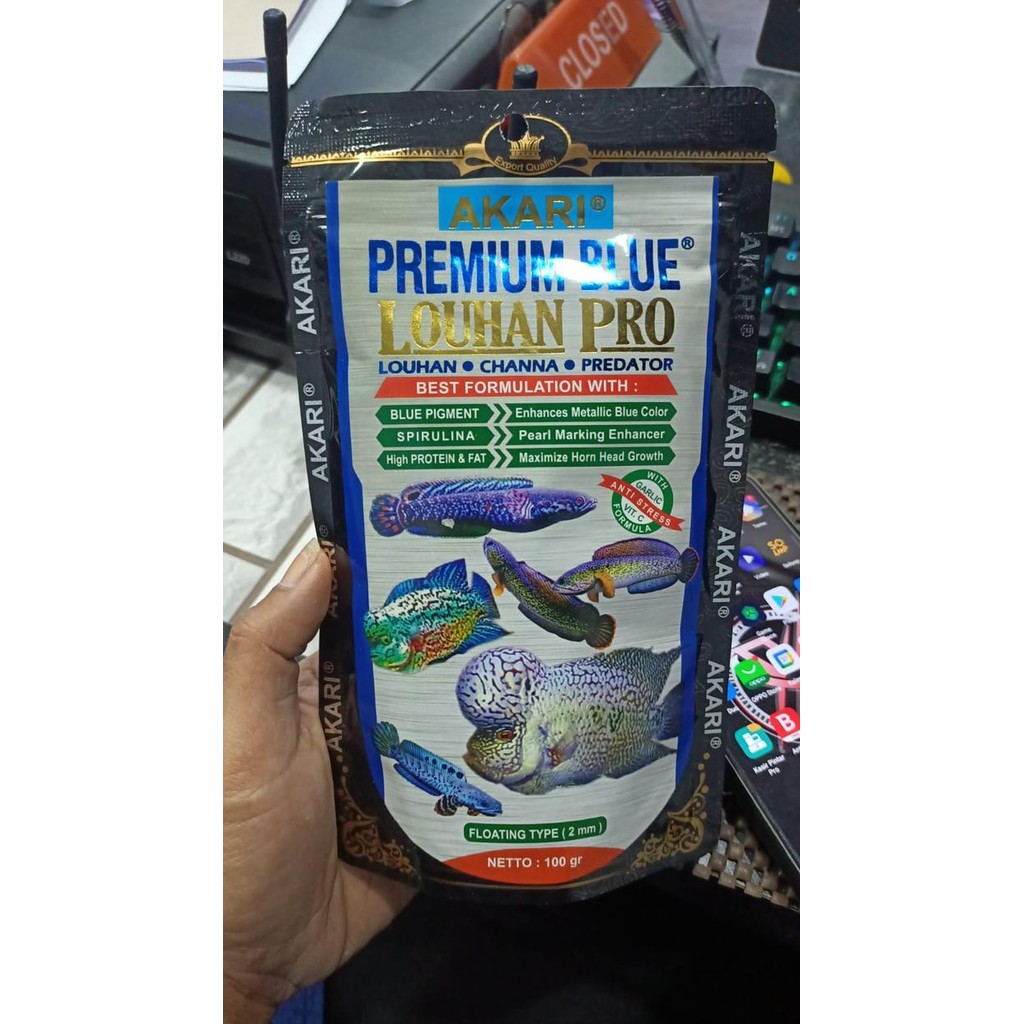 AKARI - PREMIUM BLUE LOUHAN PRO