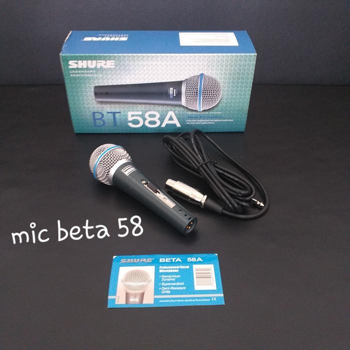 Mic Kabel SUHURE beta 58a bt 58a / Beta 58a /Beta 58 a Vocal Microphone