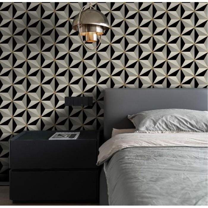 Wallpaper Dinding Premium Motif 3D Background Dinding Ruangan Tv 10M Vinyl