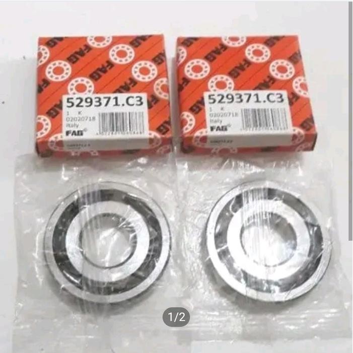 sepasang laher bearing FAG kruk as kecil vespa vbb super sprint bajaj