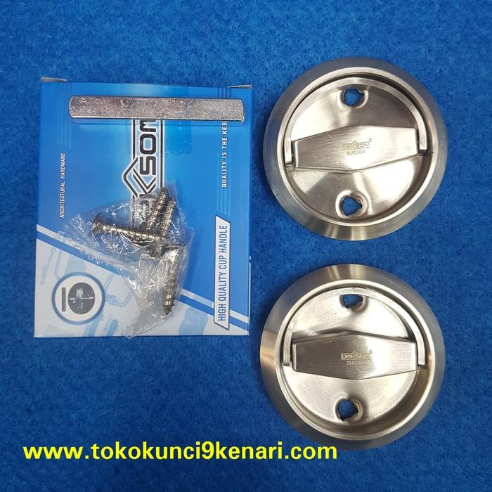 Terlaris Handle Bulat Pull Plate Dekson Pp 009 Sss Sus304 Ring Pull Dekson