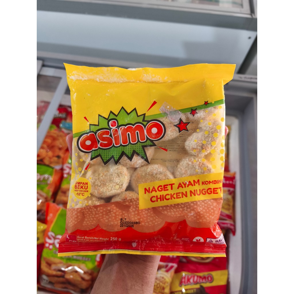 

ASIMO NAGET AYAM KOMBINASI 250G