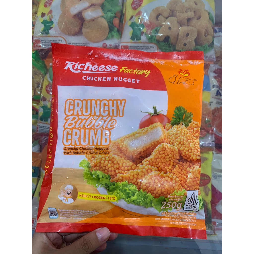 

RICHEESE FACTORY CRUNCHY BUBBLE CRUMB 250G