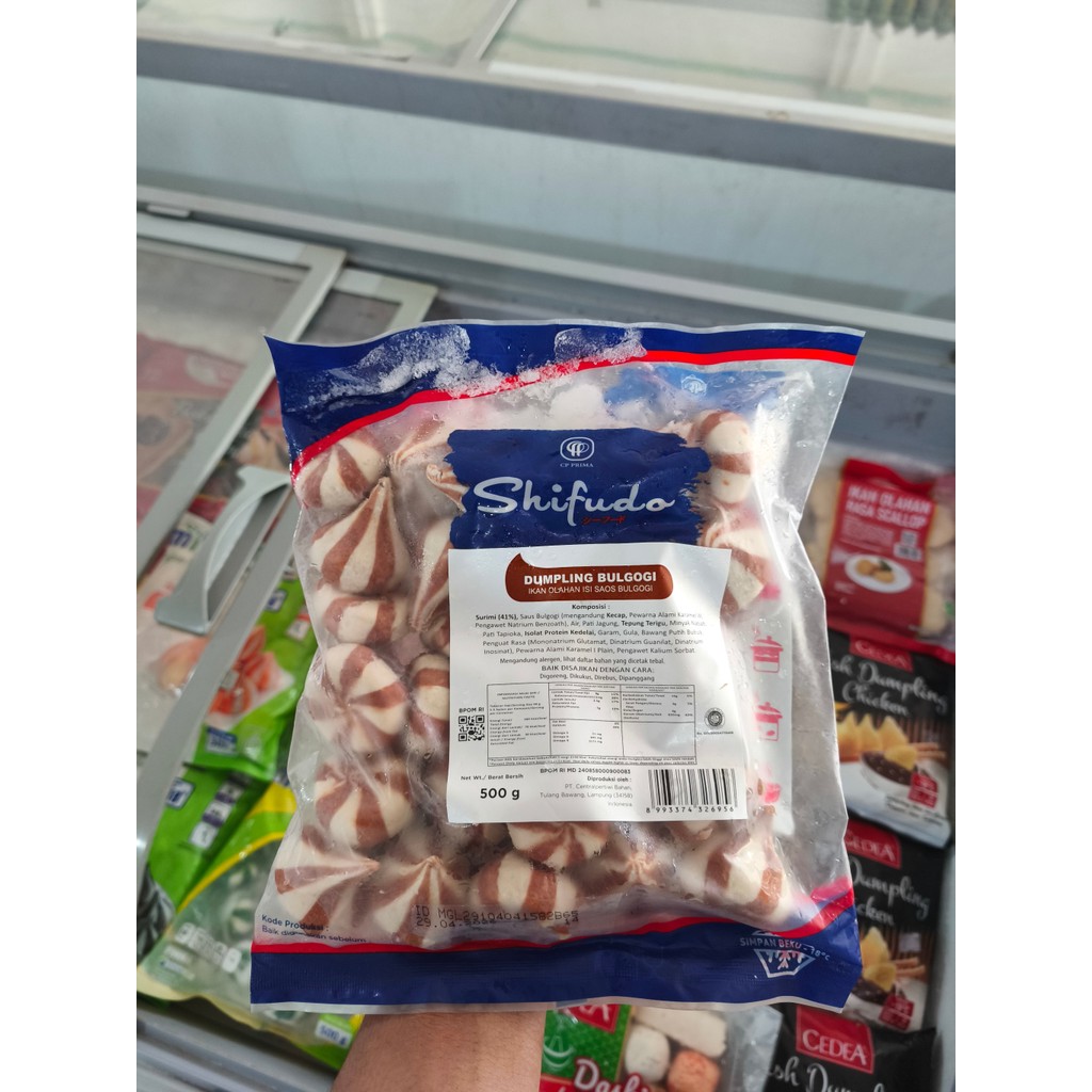 

SHIFUDO DUMPLING BULGOGI 500G