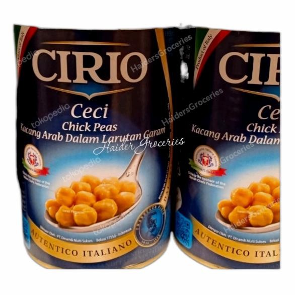 

Cirio Kacang Arab Garbanzo Chole Chickpeas Kaleng