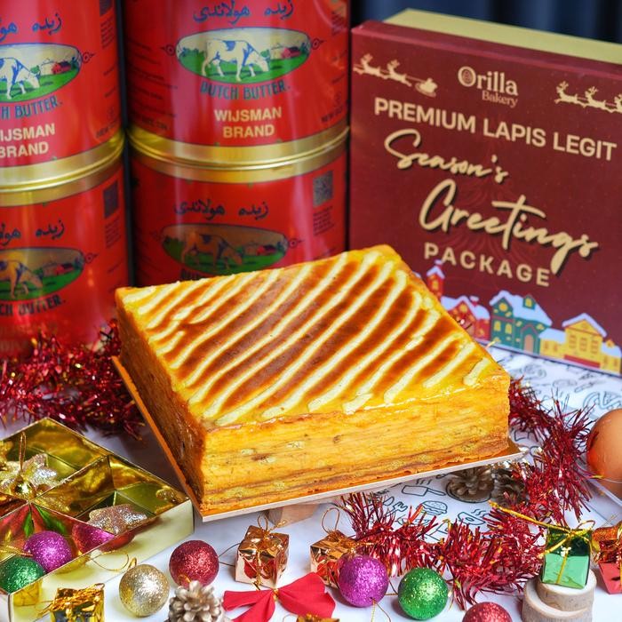 

Lapis Legit Pistachio Cream Cheese 18X18 Full Wisman Gluten Free Orilla Bakery