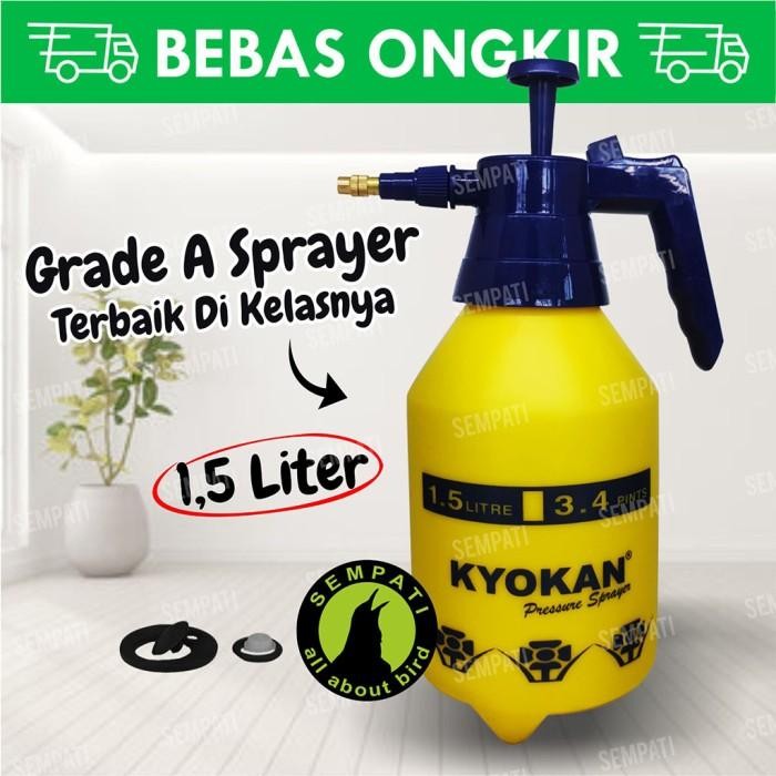 SEMPROTAN AIR POMPA 1.5 LITER SEMPROTAN SPRAY HAMA BURUNG TANAMAN KYO1