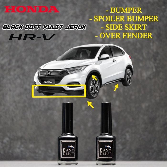 Cat Oles Black Doff Kulit Jeruk Honda HRV Hitam Dof Over Fender Bumper