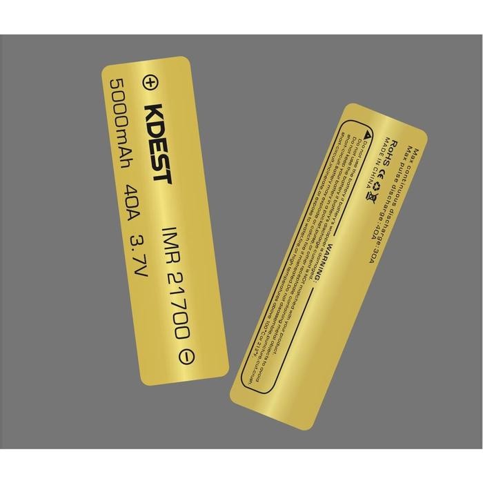 (Allthebest) BATERAI KDEST GOLD 21700 40A 5000MAH AUTENTIC